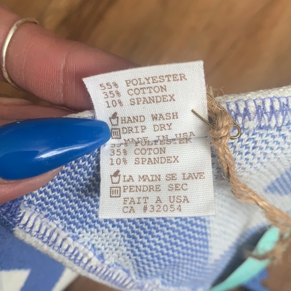 Knit Triangle Bikini Top - Picture 7 of 8